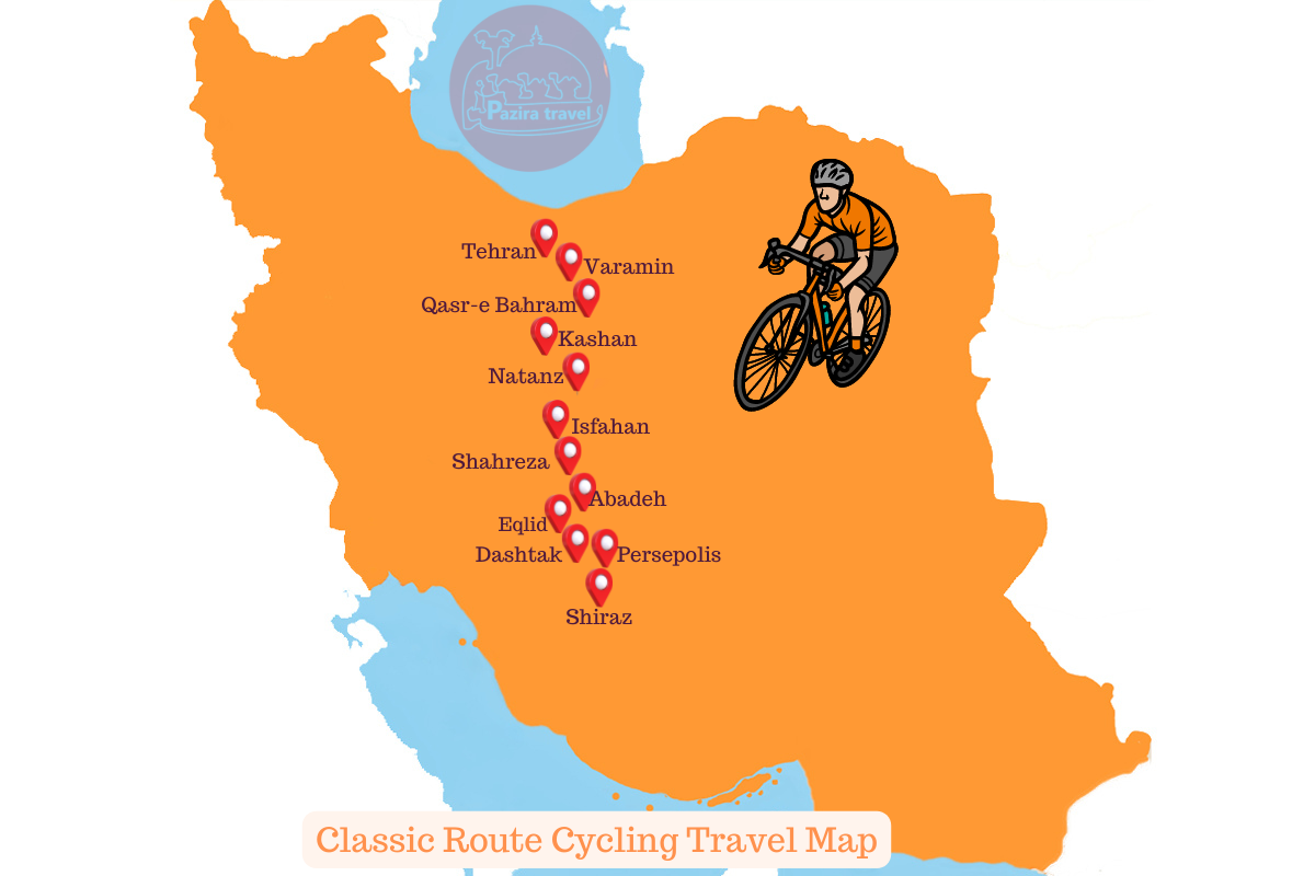 Explore Classic Route Cycling trip route on the map!