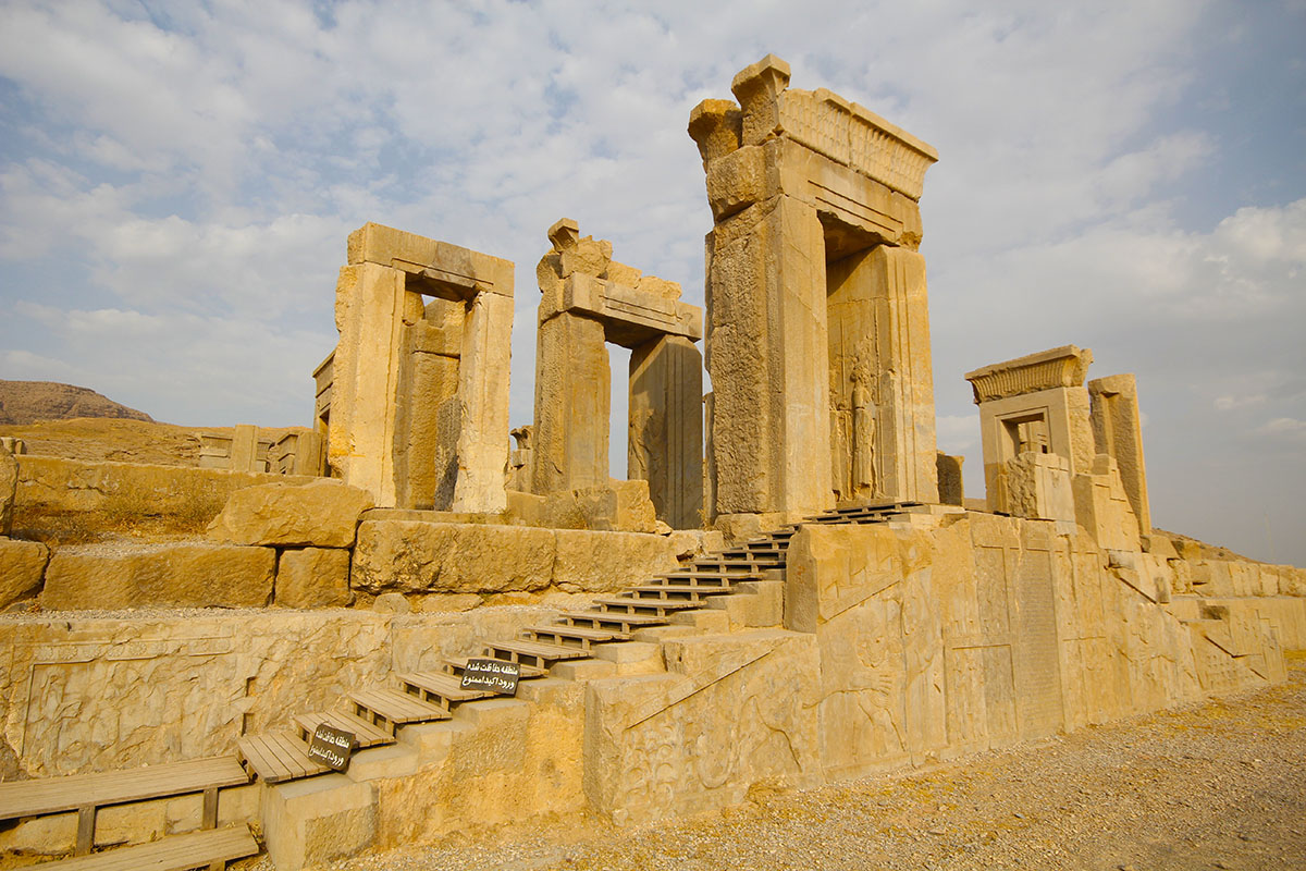 Pay a visit to Persepolis world heritage site on a motorbike.