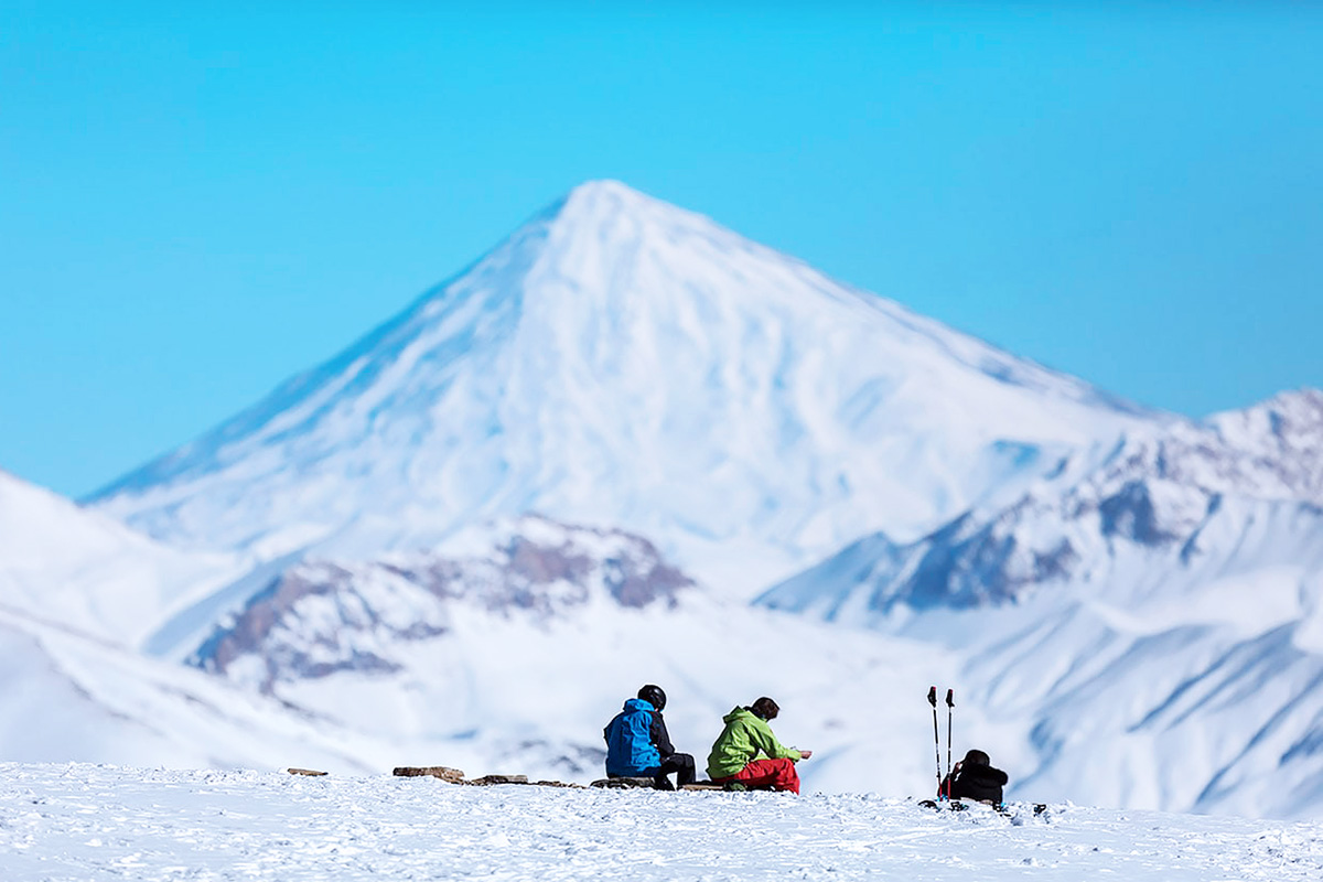 Iran ski resorts and piste