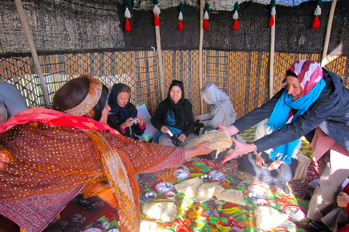 Stay with Qashqai nomads on Iran Nomads tours