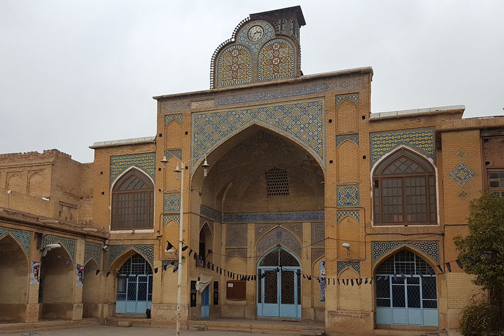 turret clock of Moshir mosque in Shiraz
