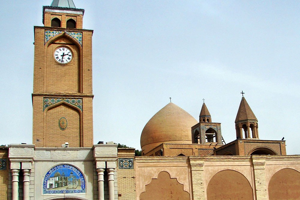 turret clock of Vank cathedral