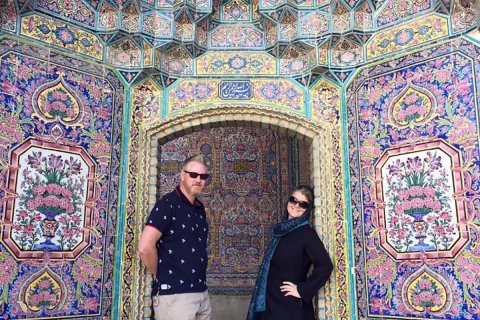 Pink must-see in Iran Pink mosque Shiraz