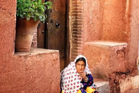 Pink village, Abyaneh Village, Iran