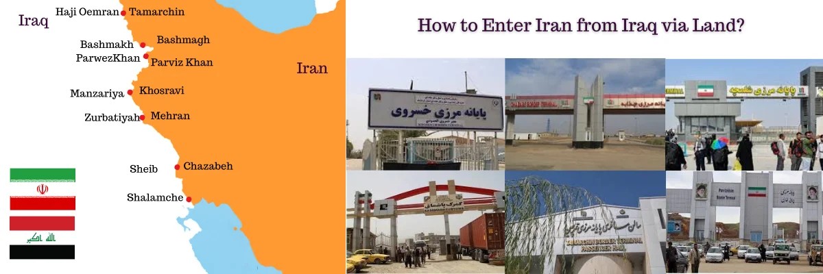 How to Enter Iran from Iraq via land