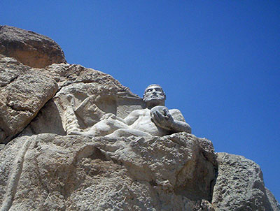 Bistoon-Bistun-Kermanshah-Hercules-statue