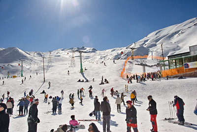 dizin skiing resort